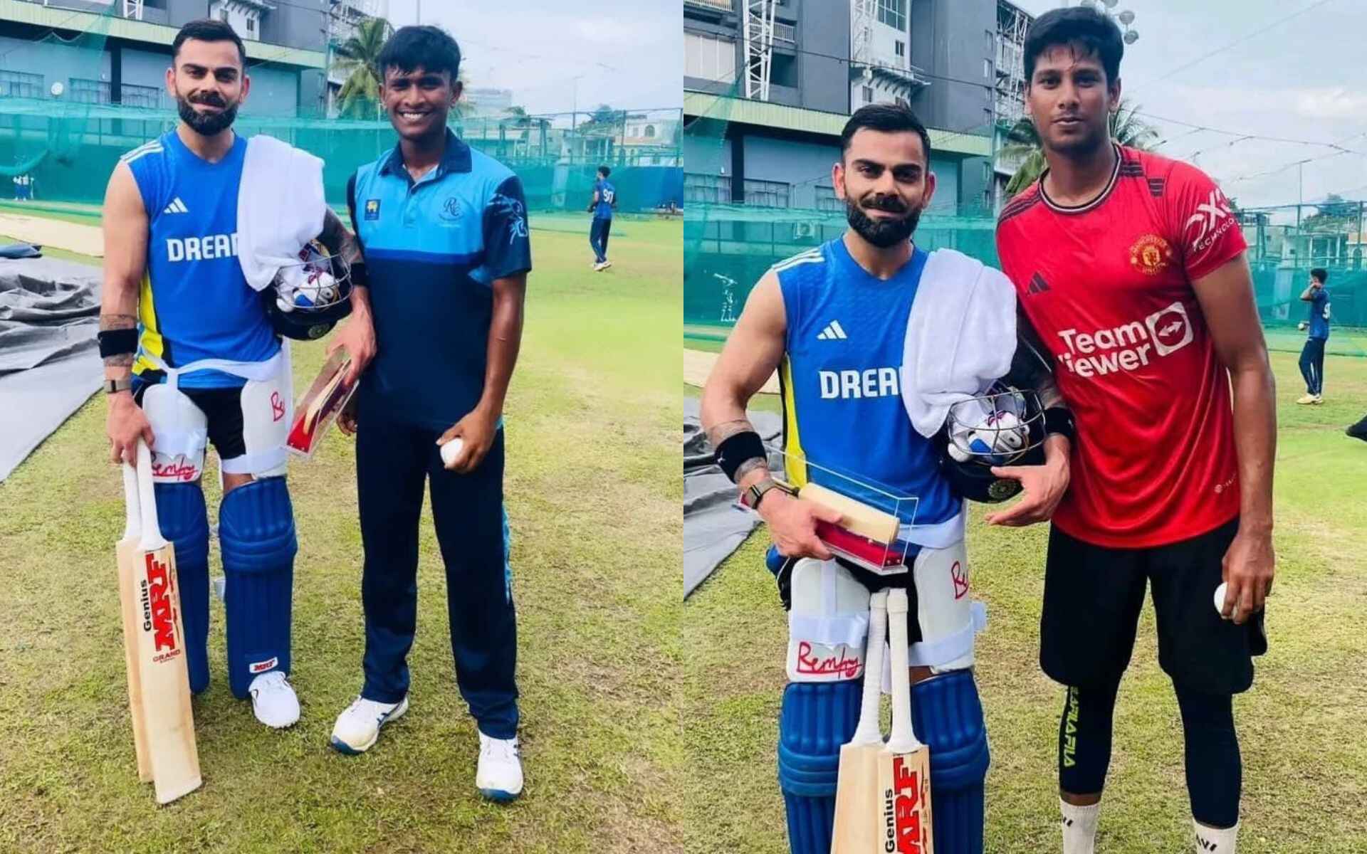 SL Net Bowlers Show 'Kind Gesture' As They Gift Virat Kohli Special Memento Ahead Of ODI Series